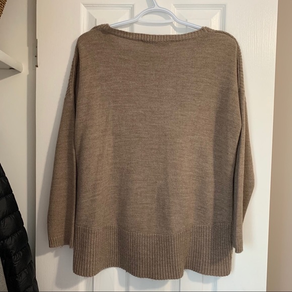 3 for $15 89th & Madison Taupe Knit Sweater - Picture 6 of 7
